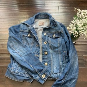 I &  M Jean jacket size small